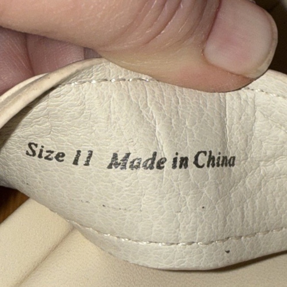 Dolce Vita Womens CICILY Cream Sandals Women's Size 11 Summer Slides - Picture 6 of 7